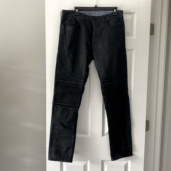 Designer Marcelo Burlon Men’s Black Jeans 34 - Picture 1 of 6